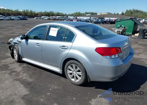 2012 Subaru Legacy 2.5I из США, поврежденный, VIN 4S3BMBA68C3015795